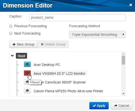 Product_name advanced configuration options